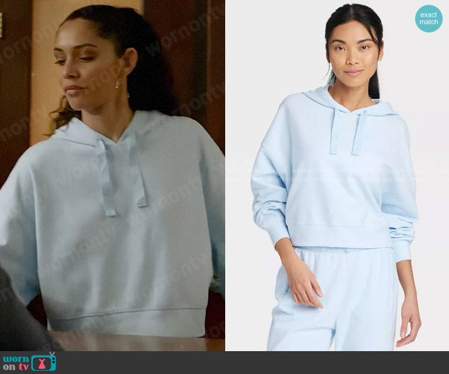 All in Motion Cozy Rib Sweatshirt worn by Stella Kidd (Miranda Rae Mayo) on Chicago Fire