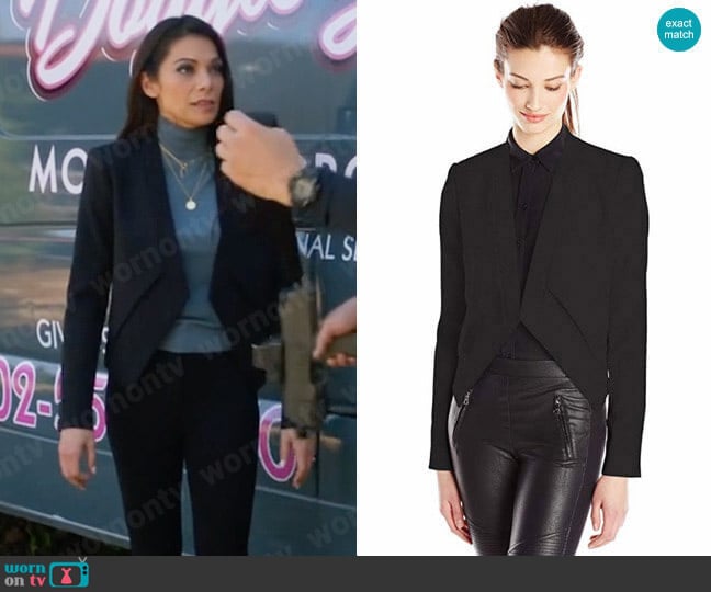 Bcbgmaxazria Lloyd Blazer worn by Helen Tasker (Ginger Gonzaga) on True Lies