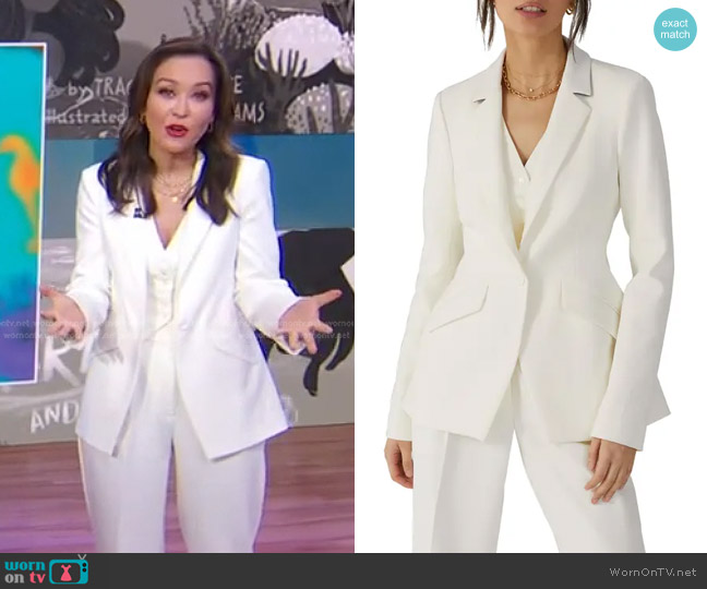 Favorite Daughter The Favorite Blazer worn by Eva Pilgrim on Good Morning America