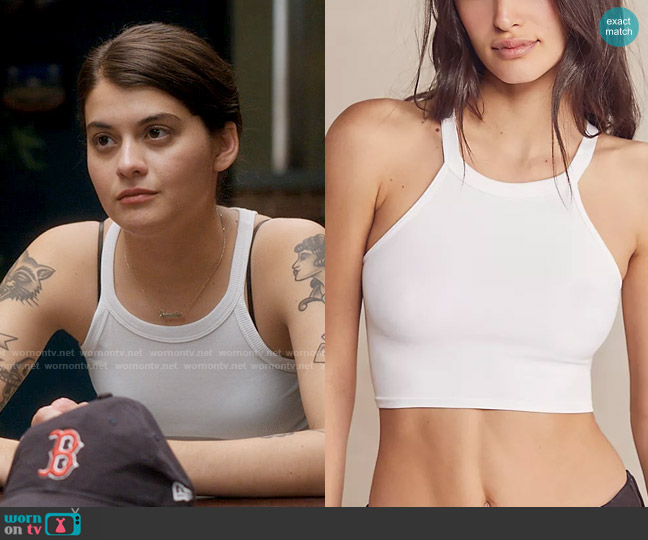 Free People Bella Tank worn by Samantha Fink (Sofia Black-D'Elia) on Single Drunk Female