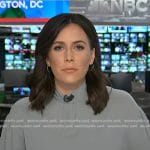 Hallie Jackson’s grey mock neck blouse on Today