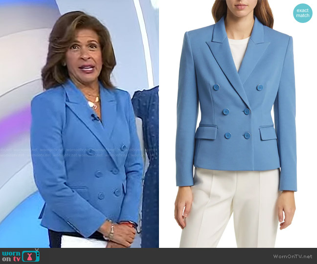 Boss Jocalia Double Breasted Jacket worn by Hoda Kotb on Today