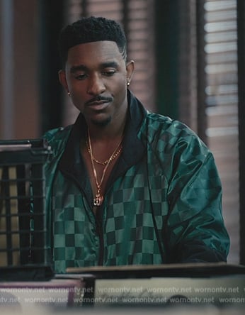 Jazz’s green checkered jacket on Bel-Air