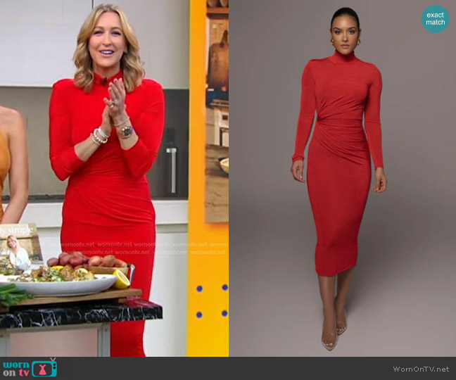 JLux Kara Dress worn by Lara Spencer on Good Morning America