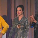 Katy Perry’s sequin cutout dress on American Idol