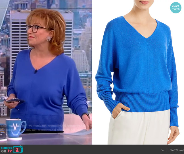 Lafayette 148 Dolman Sleeve Sweater worn by Joy Behar on The View