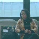 Mariana’s beige heart blazer on Good Trouble