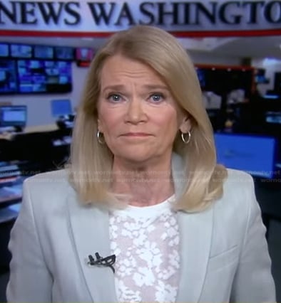 Martha’s light green blazer on Good Morning America