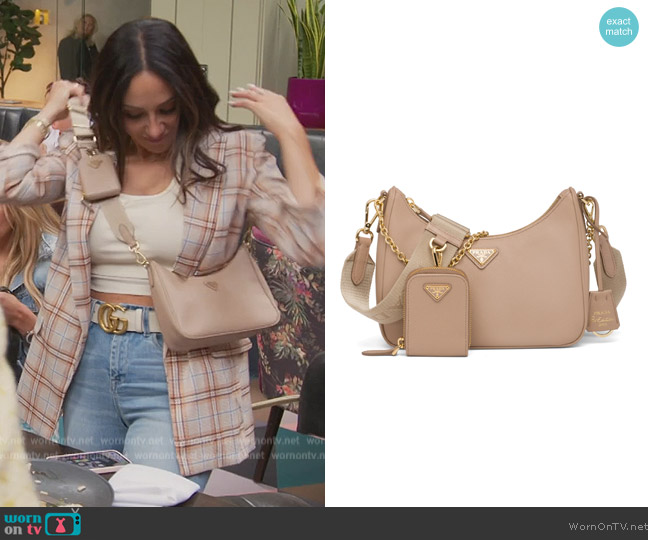 Prada 2005 Saffiano Leather Bag worn by Melissa Gorga on The Real Housewives of New Jersey