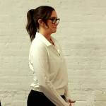 Savannah’s white quarter zip top on Today