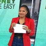 Sheinelle’s flare jeans on Today
