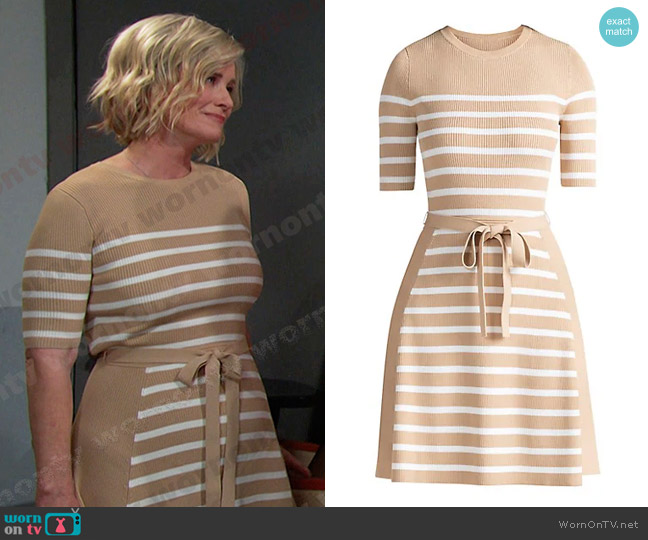 Shoshanna Delaney A-Line Dress worn by Kayla Brady (Mary Beth Evans) on Days of our Lives
