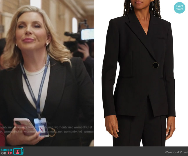 Cinq a Sept Charlize Dickey Tailored Jacket worn by (June Raphael) on Abbott Elementary