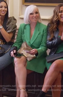 Margarette’s green blazer dress on The Real Housewives of New Jersey