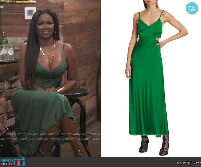 A.L.C. Blakely Cutout Dress worn by Kenya Moore on The Real Housewives of Atlanta