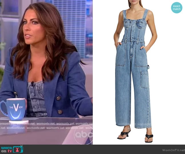 Agolde Pandora Jumpsuit worn by Alyssa Farah Griffin on The View