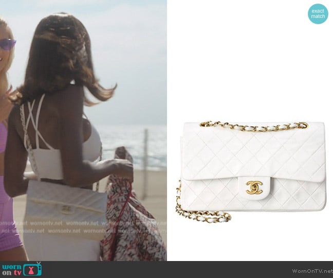 Chanel Quilted Bag worn by Chelsea Lazkani on Selling Sunset