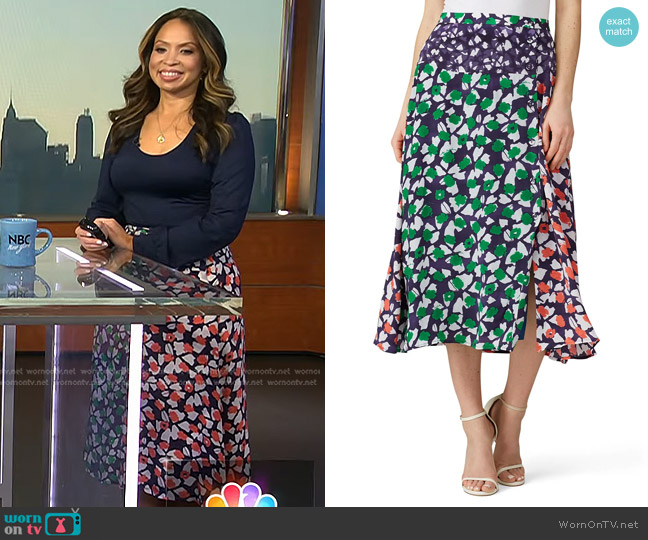 Emily Lovelock Denise Skirt worn by Adelle Caballero on Today