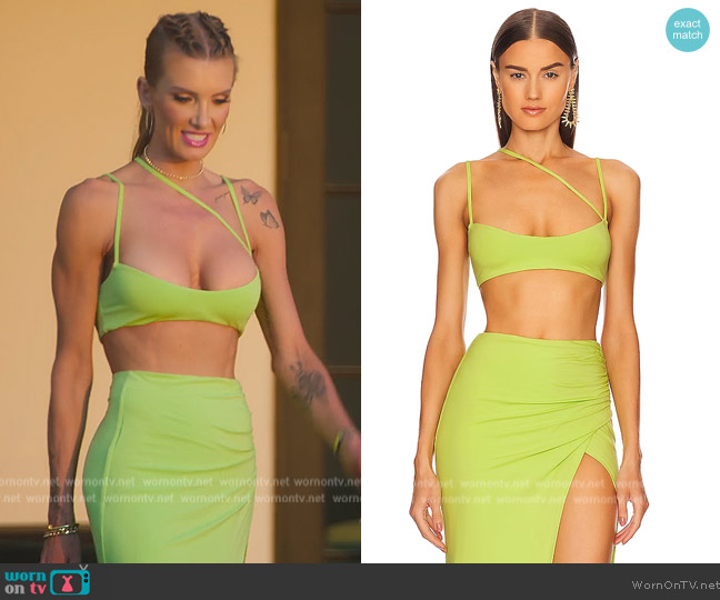 Michael Costello x REVOLVE Zendaya Top worn by Nicole Young on Selling Sunset