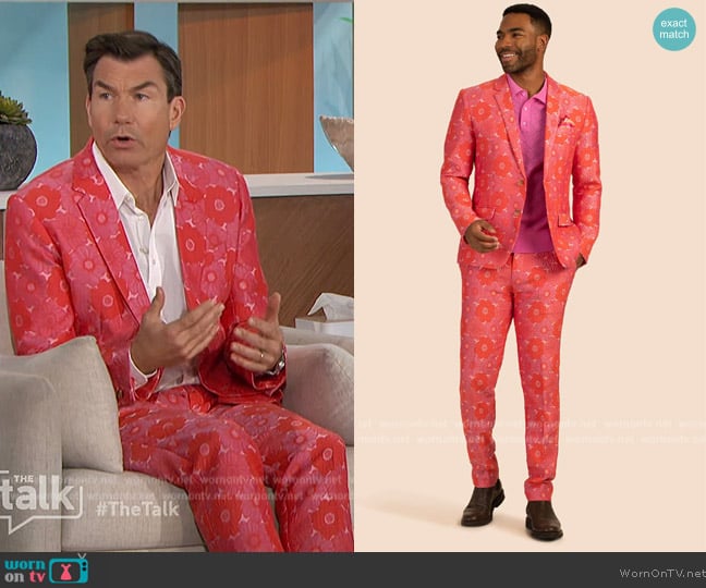 Mr Turk Kennedy Blazer worn by Jerry O'Connell on The Talk