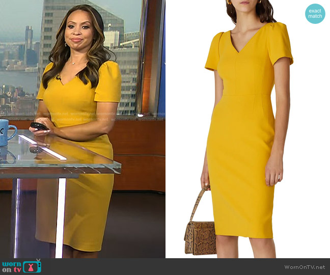 L.K. Bennett Rebecca Dress worn by Adelle Caballero on Today