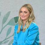Jasmine Snow’s blue pant suit on Today