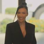 Bre’s black cutout blazer on Selling Sunset