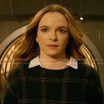 Caitlin’s checked sweater on The Flash