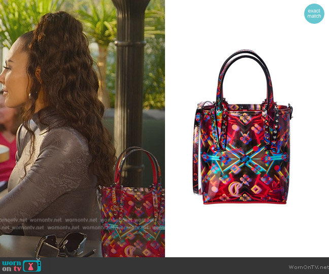 Christian Louboutin Mini Cabata worn by Amanza Smith on Selling Sunset