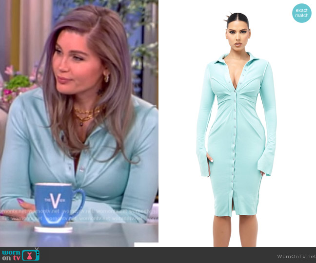 Coucoo Moorea Dress worn by Trace Lysette on The View