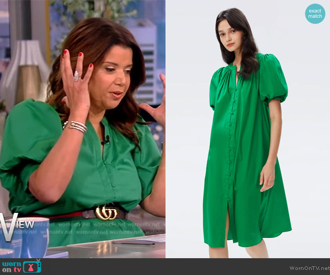 Diane Von Furstenberg Laena Dress worn by Ana Navarro on The View