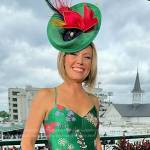 Dylan’s green floral midi dress on Today