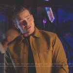 Buck’s camel button down shirt on 9-1-1