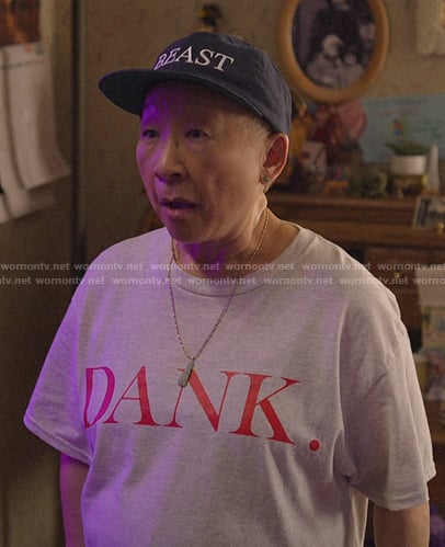 Grandma’s DANK t-shirt on Awkwafina is Nora From Queens