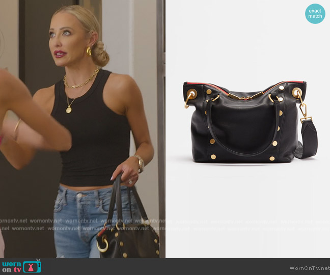Hammitt Daniel Med Bag worn by Mary Fitzgerald on Selling Sunset