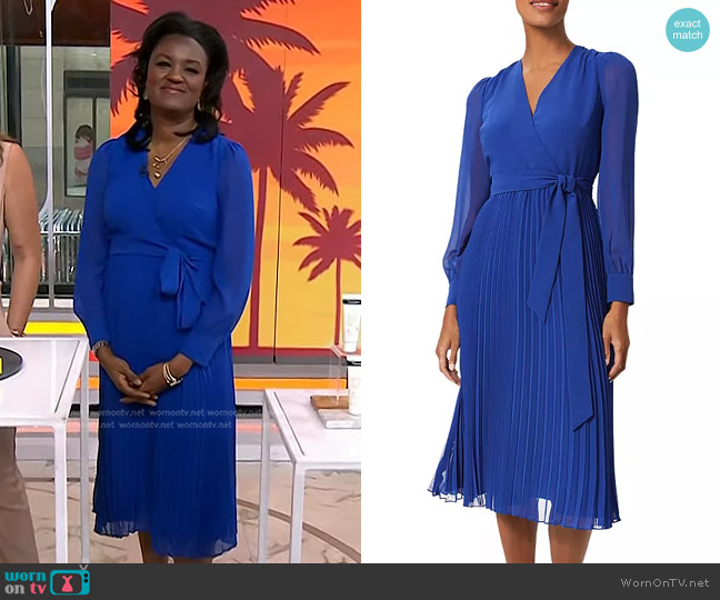 Hobbs London Evelyn Dress worn by Dr. Angela Lamb on Today