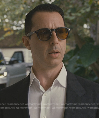 Kendall’s tinted sunglasses on Succession