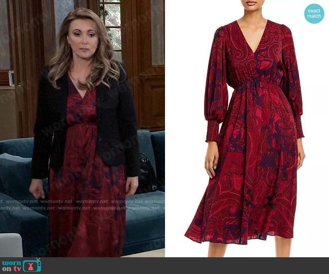 Kobi Halperin Maureen Dress worn by Holly Sutton (Emma Samms) on General Hospital