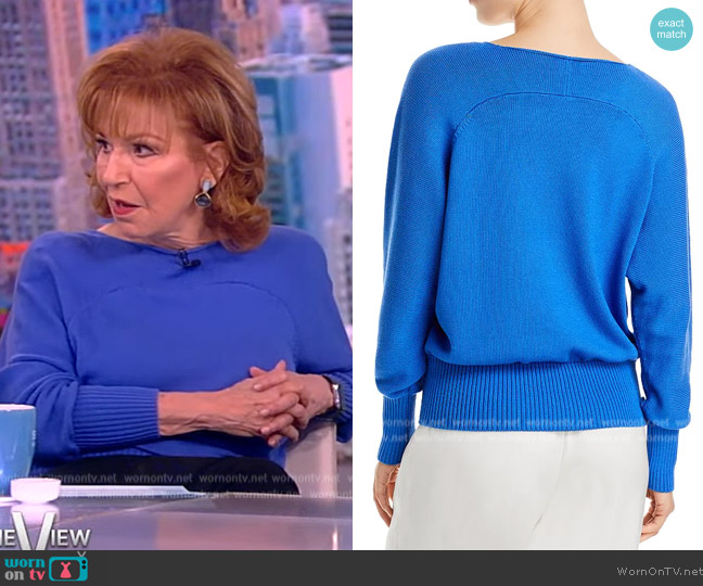 Lafayette 148 New York Dolman Sleeve Sweater worn by Joy Behar on The View