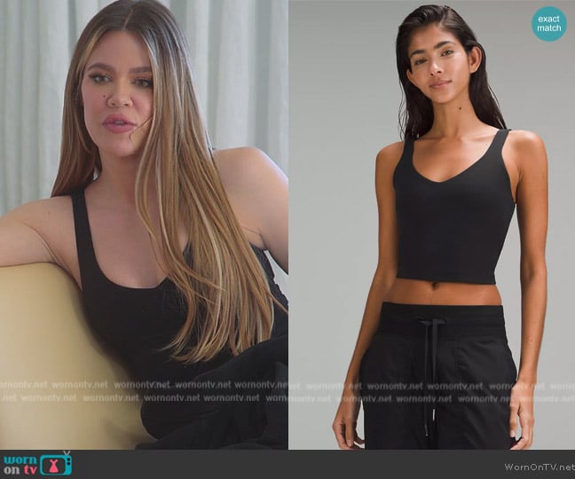 Lululemon Align Tank Top worn by Khloe Kardashian (Khloe Kardashian) on The Kardashians