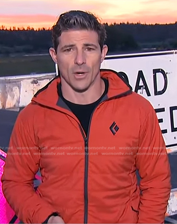 Matt Gutman’s orange jacket on Good Morning America