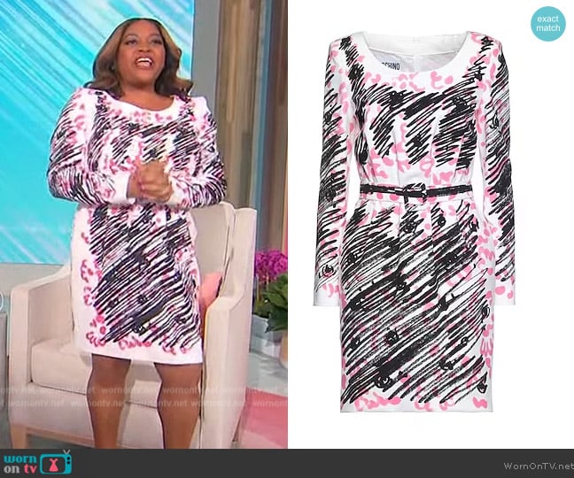 Moschino Elegant Dress worn by Sherri Shepherd on Sherri