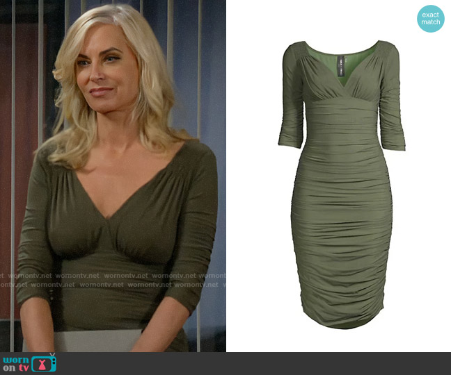 Norma Kamali Tara Dress worn by Ashley Abbott (Eileen Davidson) on The Young and the Restless