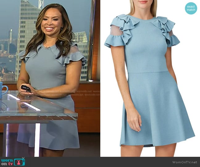 RED Valentino Abito Maglia Dress worn by Adelle Caballero on Today