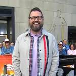 Rutledge Wood’s grey striped jacket on Today