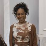 Sanya’s tie dye cropped top on The Real Housewives of Atlanta