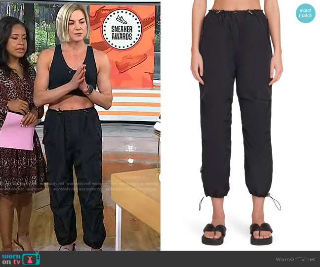 Staud Bryson Crop Pants worn by Liz Plosser on Today