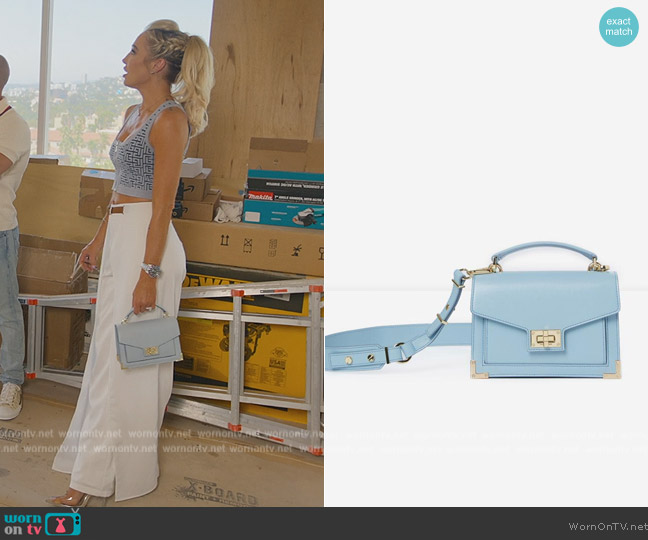 The Kooples Emily Bag worn by Mary Fitzgerald on Selling Sunset