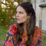 Valentina’s floral midi dress on True Lies
