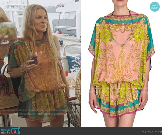 Chiffon Romper Versace worn by  on The Real Housewives Ultimate Girls Trip